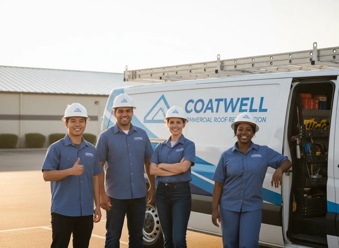Commercial roof coating company in Winnebago, WI